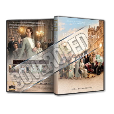 Downton Abbey Yeni Çağ - Downton Abbey A New Era - 2022 Türkçe Dvd Cover Tasarımı